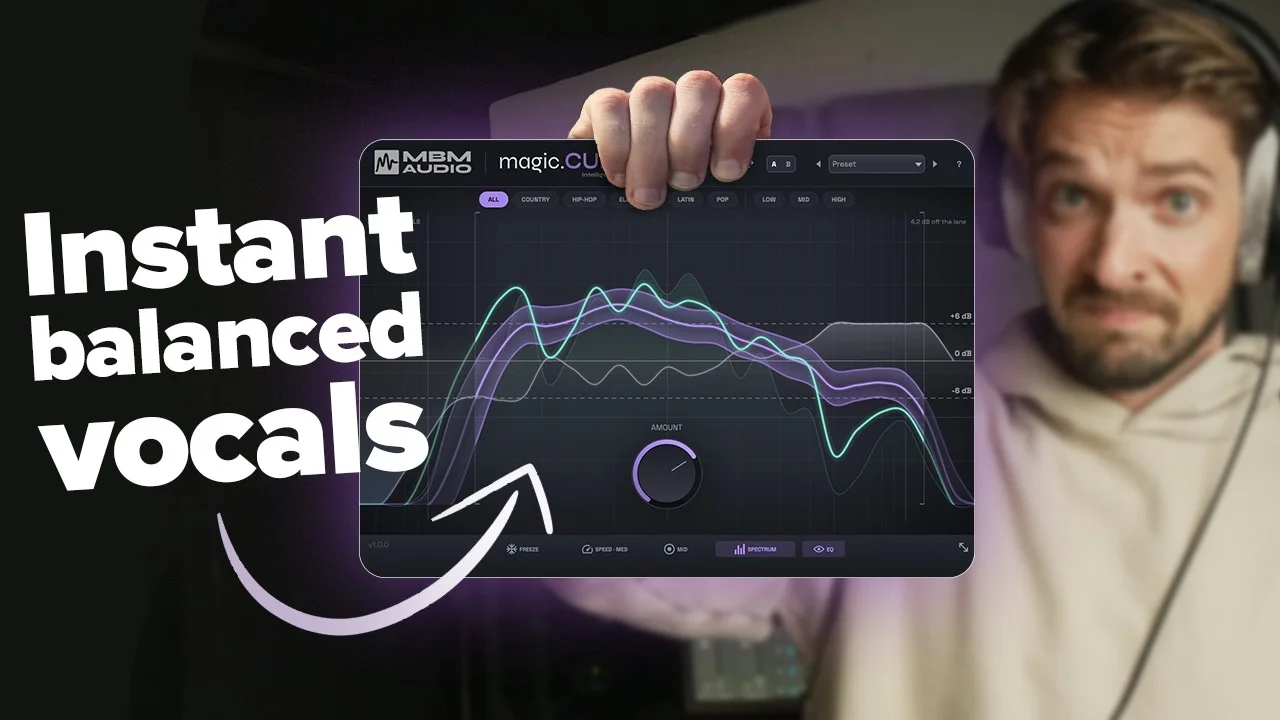 I Turned 3,054 Hit Songs Into One EQ Plugin - Mixing tutorial by Music By Mattie